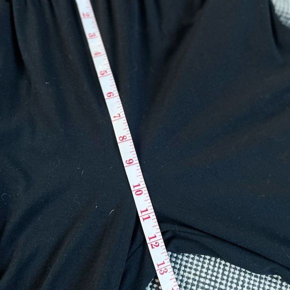 Black short sleeve elastic waist jogger bottom one piece pull-on jumpsuit - Picture 7 of 10